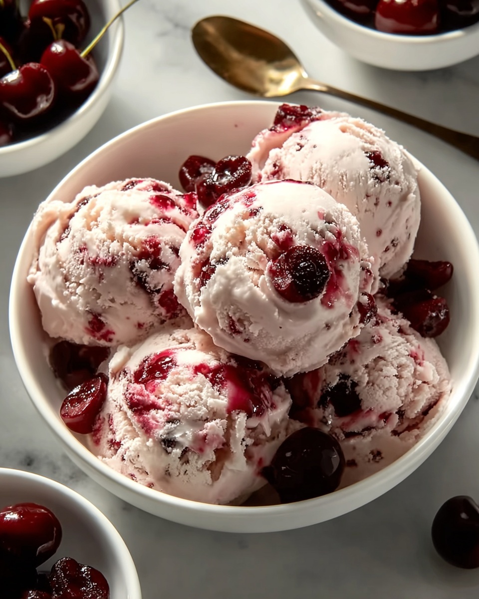 Creamy Maraschino Cherry Ice Cream Bliss Recipe