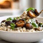 Mushroom & Truffle Risotto for a Romantic Night Recipe