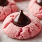 Strawberry Bliss Kiss Cookies