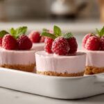 Raspberry Mousse in Chocolate Cups Recipe