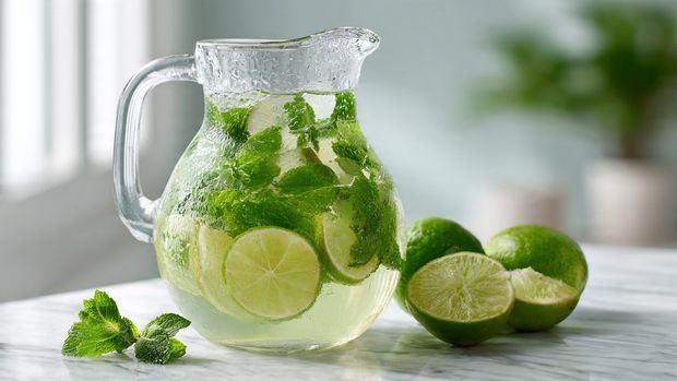 Blueberry Lime Mocktail Recipe