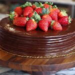 Chocolate Covered Strawberry Torte for Two Recipe