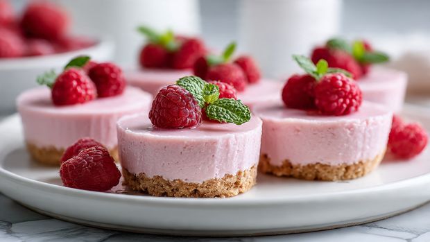 Raspberry Mousse in Chocolate Cups Recipe 4 Raspberry Mousse in Chocolate Cups Recipe - Recipe Image