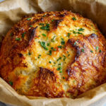 No Knead Cheddar Bread in the Dutch Oven Recipe