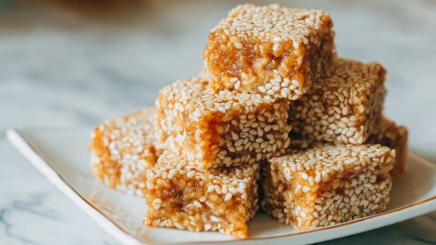 Sweeten Your Day with Greek Sesame Candy and Honey Bliss