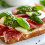 Stanley Tucci's Favorite Prosciutto & Mozzarella Sourdough Sandwich Recipe