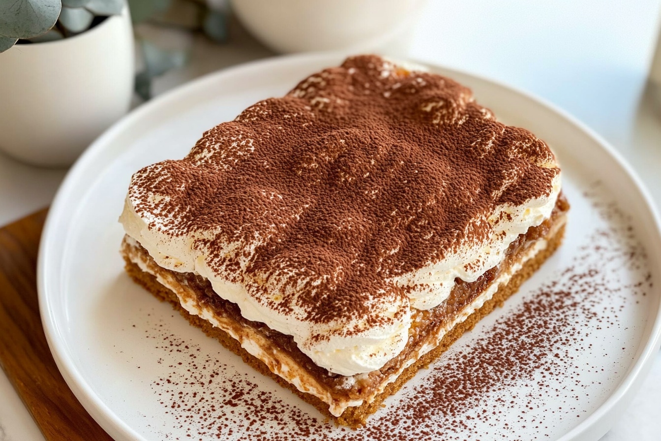 Tiramisu French Toast with Cottage Cheese Cheesecake Whip and Espresso Crème Recipe