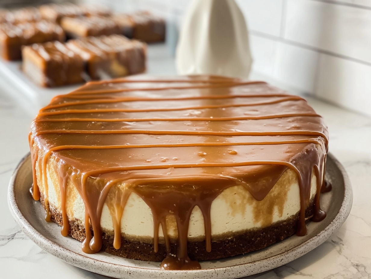 Salted Caramel Cheesecake Recipe