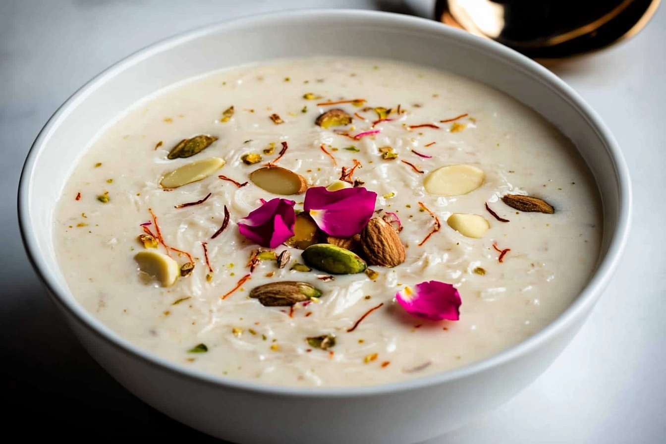 Kheer (Indian Rice Pudding) Recipe