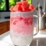 Watermelon Sago with Coconut Milk: Refreshing Summer Treat in Two Varieties Recipe