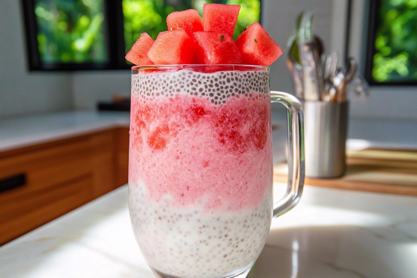Watermelon Sago with Coconut Milk: Refreshing Summer Treat in Two Varieties Recipe