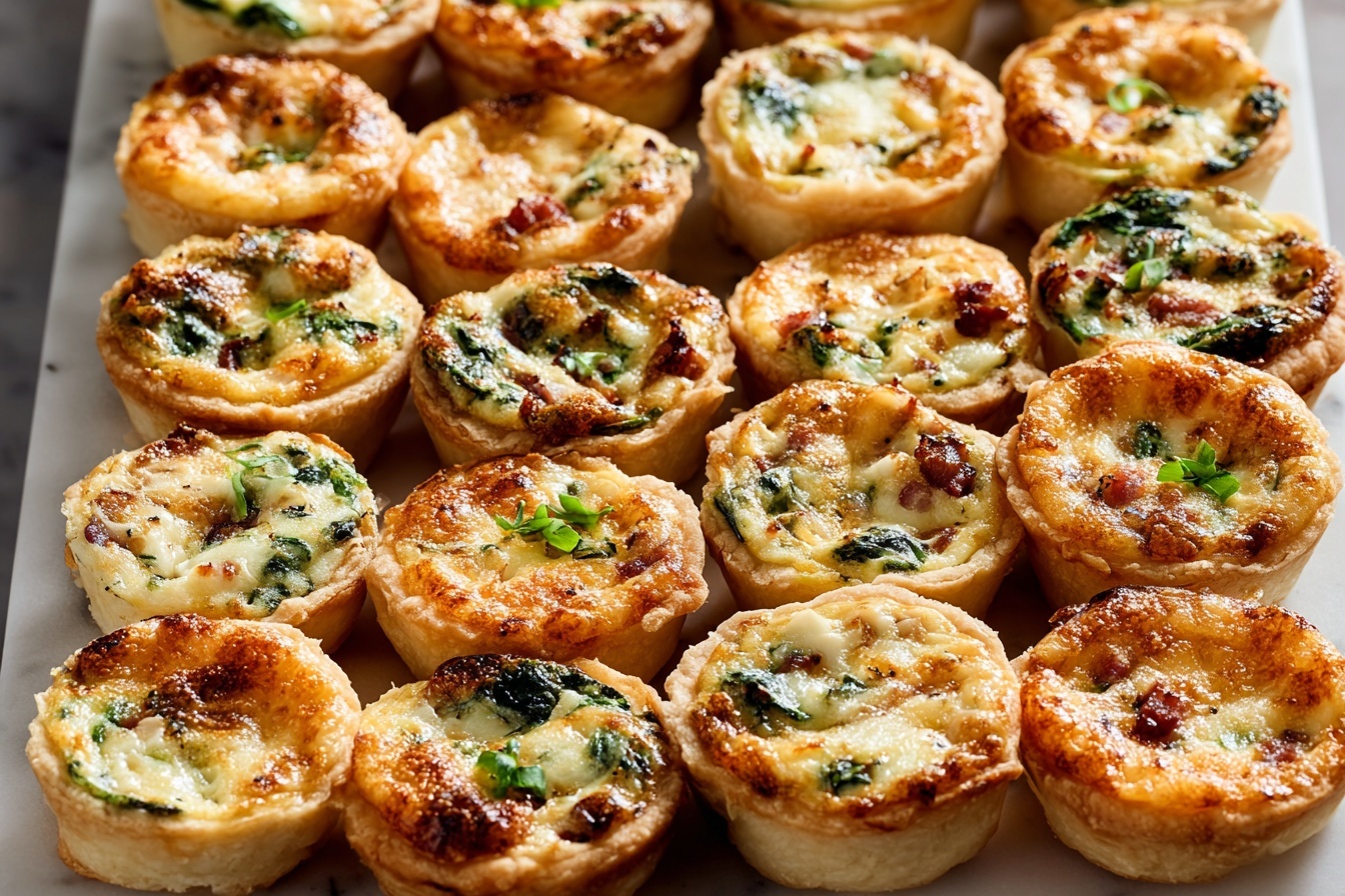 Mini Quiche (Any Flavor!) Recipe