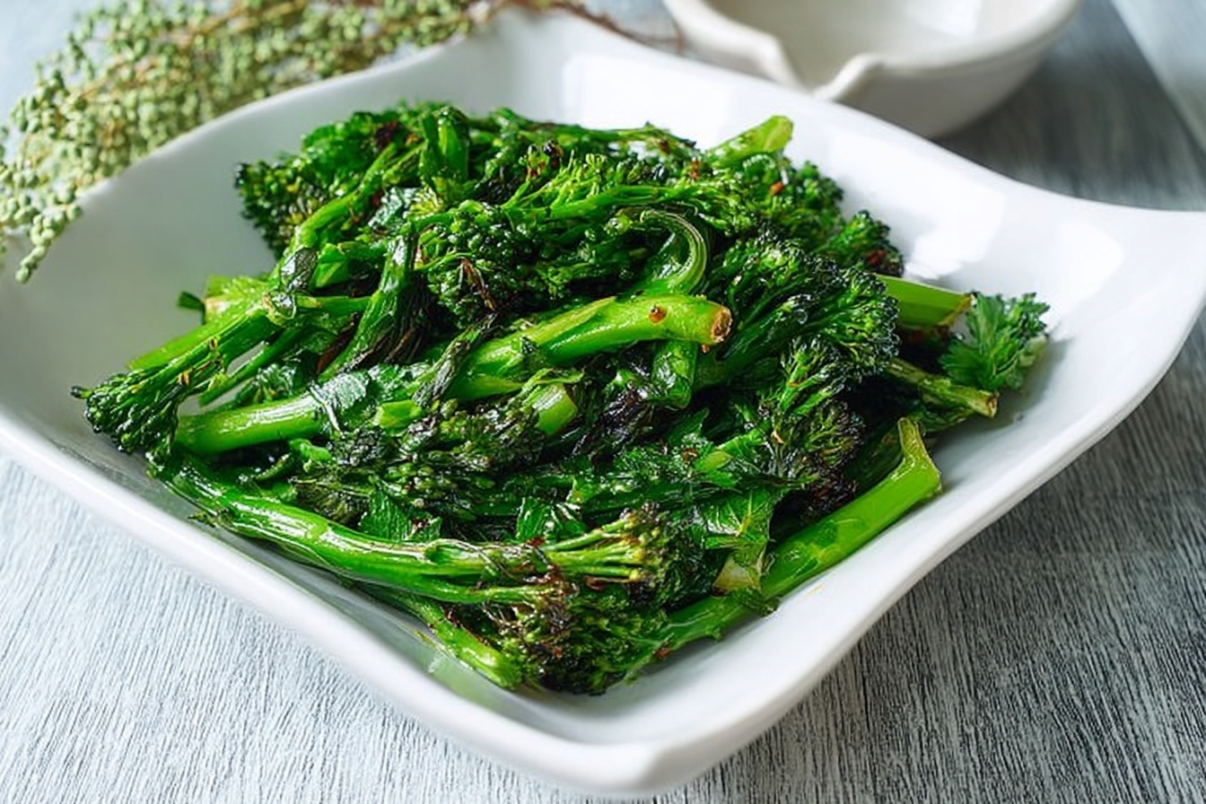 Broiled Broccoli Rabe Recipe
