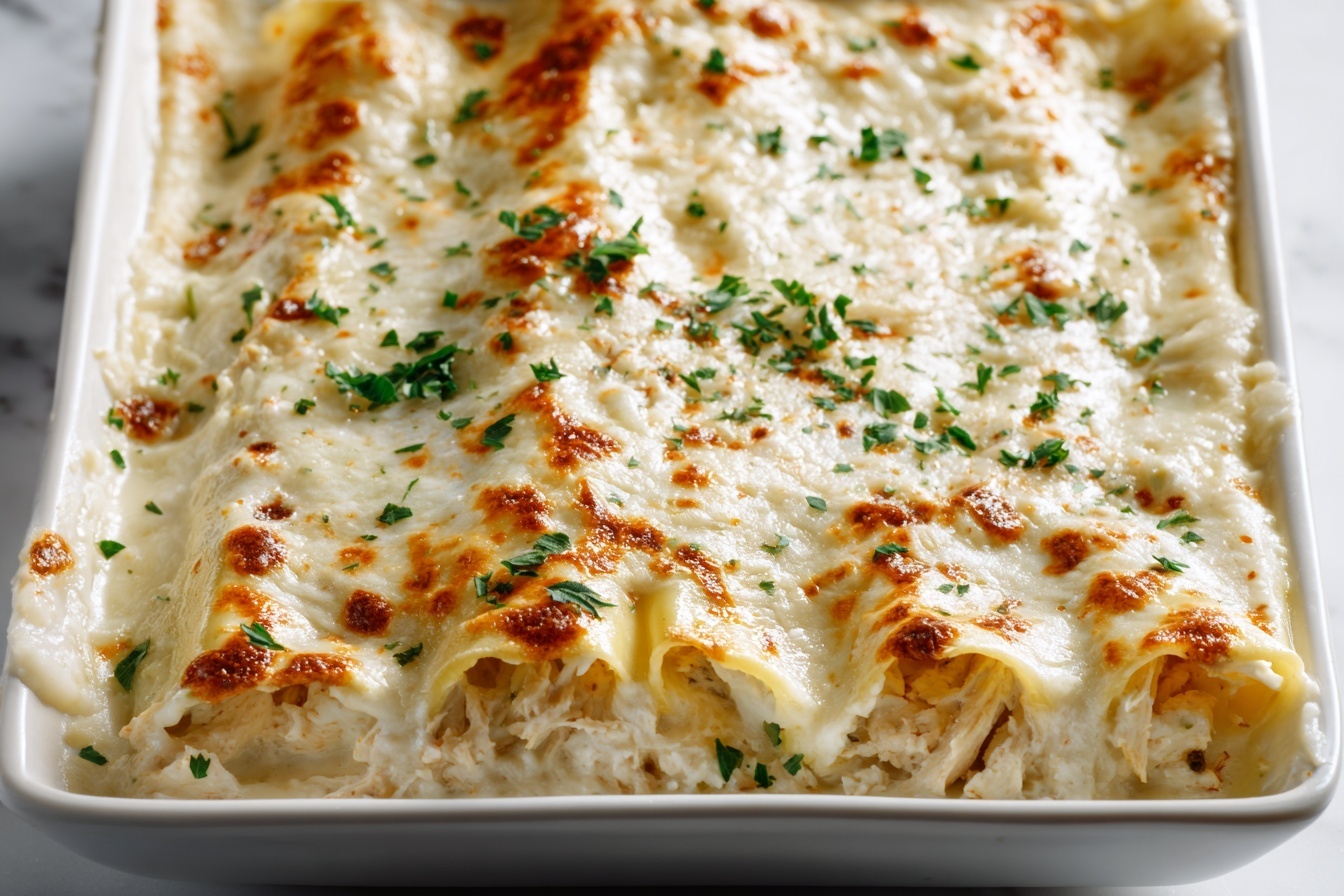 Creamy Chicken Alfredo Lasagna Recipe