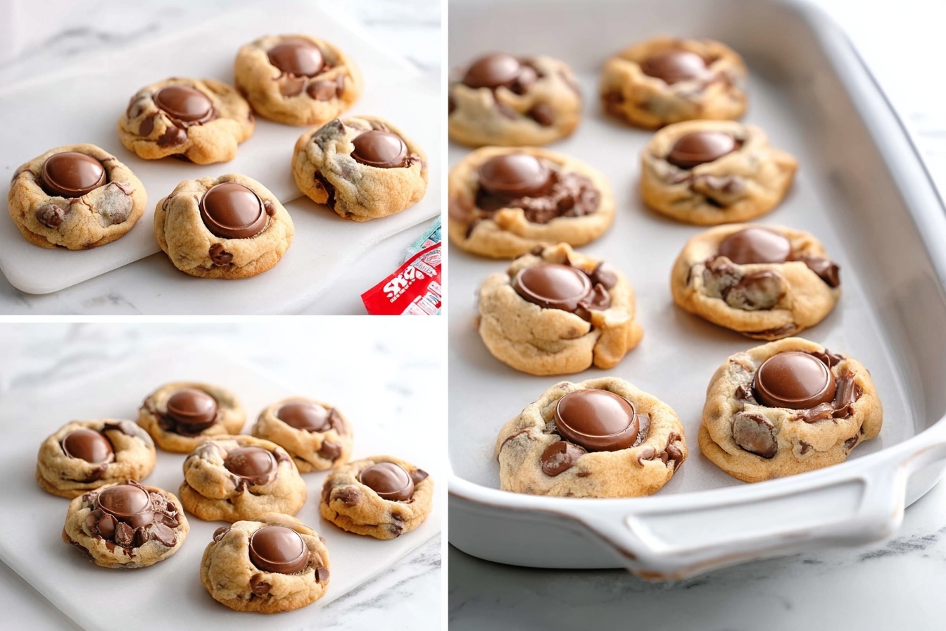 Easy Caramel Chocolate Chip Cookie Cups Recipe