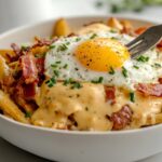 Ultimate Breakfast Poutine with Creamy Hollandaise Sauce Recipe