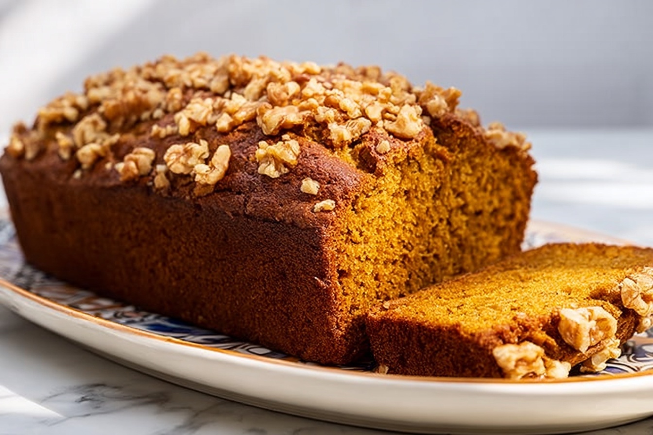 Pumpkin Gingerbread Loaf Recipe
