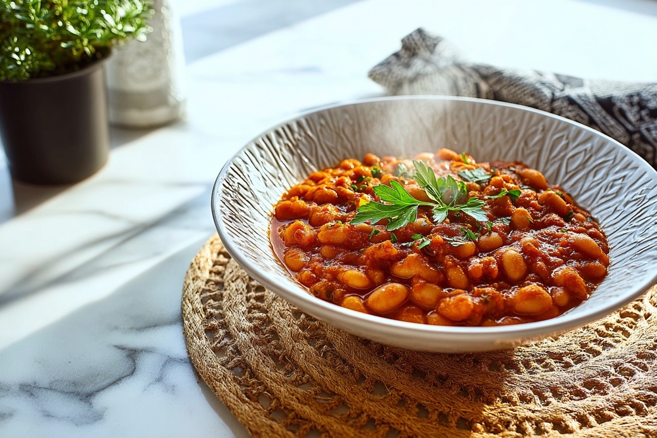 Fresh Stewed Borlotti Beans Recipe