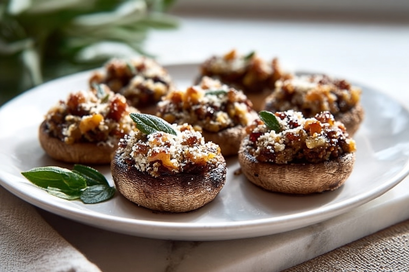 A large white ceramic plate filled with a full batch of crispy, golden-brown eggplant parmesan rounds, each topped generously with rich marinara sauce and melted, bubbly mozzarella cheese, arranged neatly to showcase the entire collection, sitting on a white marble countertop. The eggplant rounds are evenly breaded with herbs visible in the crust, and the marinara sauce is vibrant red with hints of fresh basil, capturing a rustic yet elegant presentation. The photo is taken from a 3/4 angle, highlighting the textures and inviting layers, bathed in soft, natural daylight streaming from nearby kitchen windows, styled for a high-end food magazine look. REALISTIC STYLE IMAGE| TAGS: High-end food photography, clean composition, dramatic lighting, luxurious, elegant, mouth-watering, indulgent, gourmet | CAMERA: Nikon Z7 | FOCAL LENGTH: 50mm | SHOT TYPE: Close-up | COMPOSITION: 3/4 angle | LIGHTING: Soft directional light | PRODUCTION: Food Stylist | TIME: Daytime I LOCATION TYPE: Kitchen near windows --stylize 150 --ar 3:2