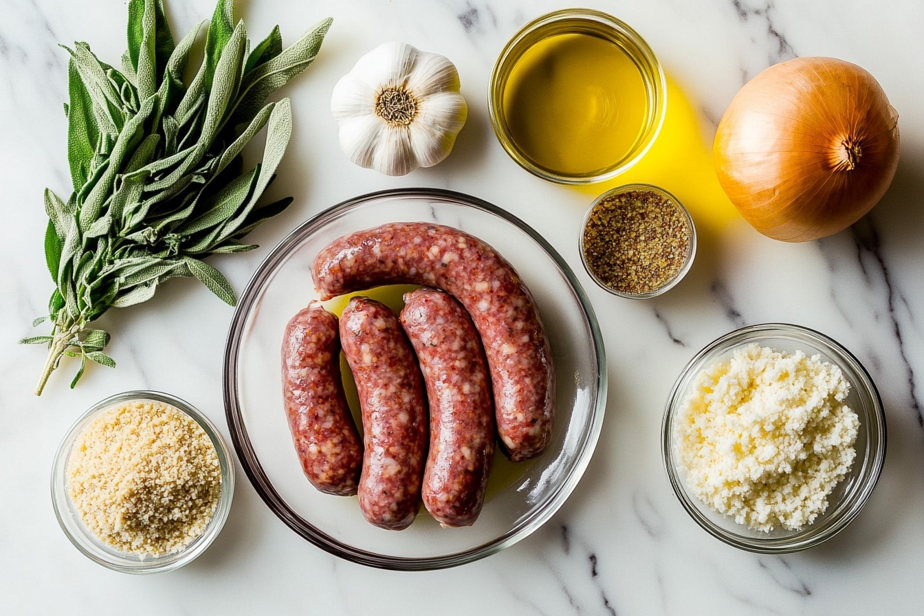 A single white plate showcasing one stuffed mushroom cap filled generously with a savory blend of finely chopped nuts, breadcrumbs, herbs, and melted cheese, the mushroom cap slightly browned and glistening with a subtle sheen. The close-up 3/4 angled shot highlights the textured filling’s rich, crumbly surface and the tender, juicy interior of the mushroom beneath, revealing the depth of flavors. The plate is set on a white marble surface with natural soft directional light enhancing the warm, earthy tones of the dish. Garnished elegantly with a small fresh leaf for a touch of green freshness, capturing an intimate, gourmet presentation perfect for a food blog. REALISTIC STYLE IMAGE| TAGS: High-end food photography, clean composition, dramatic lighting, luxurious, elegant, mouth-watering, indulgent, gourmet | CAMERA: Nikon Z7 | FOCAL LENGTH: 50mm | SHOT TYPE: Close-up | COMPOSITION: 3/4 angle | LIGHTING: Soft directional light | PRODUCTION: Food Stylist | TIME: Daytime I LOCATION TYPE: Kitchen near windows --stylize 150 --ar 3:2