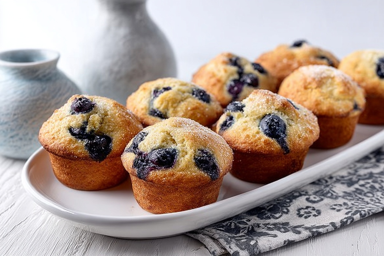 Blueberry Lavender Muffins Recipe