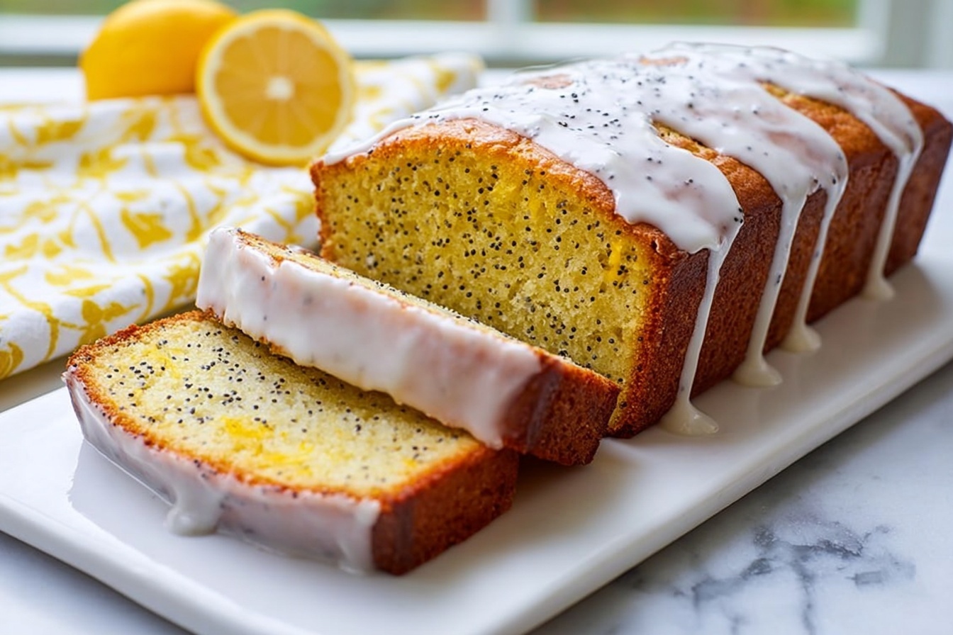Meyer Lemon Poppy Seed Loaf Recipe