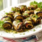 Stuffed Sicilian Eggplant Rolls Recipe