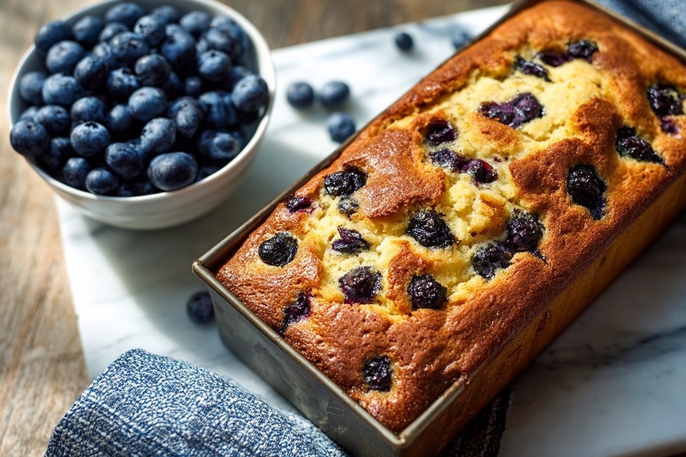 Zucchini, Blueberry & Buttermilk Bread Recipe
