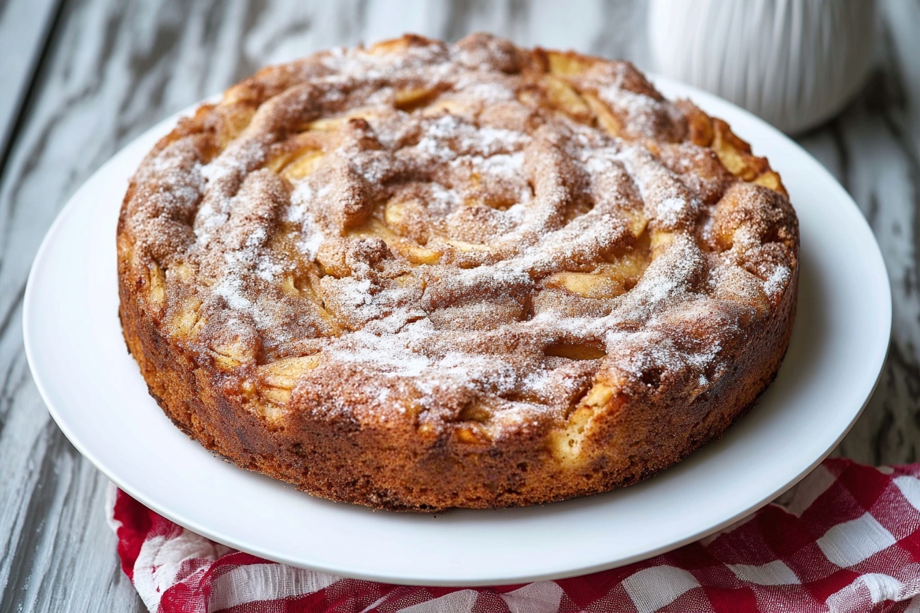 Umbrian Apple Cinnamon Breakfast Cake Recipe