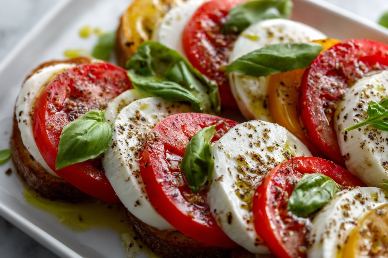 Breakfast Caprese Toast Recipe