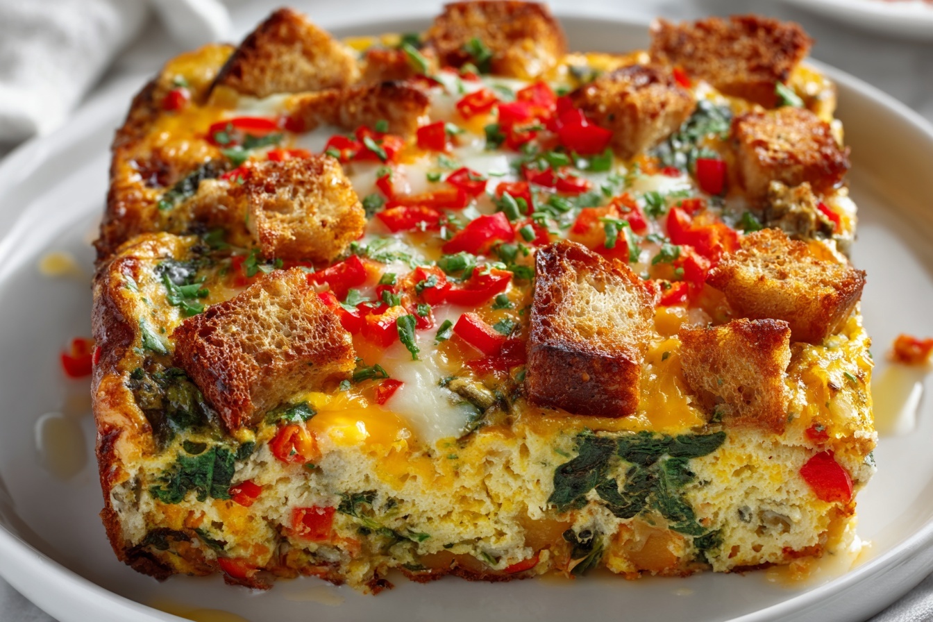 Easter Egg Breakfast Casserole Recipe