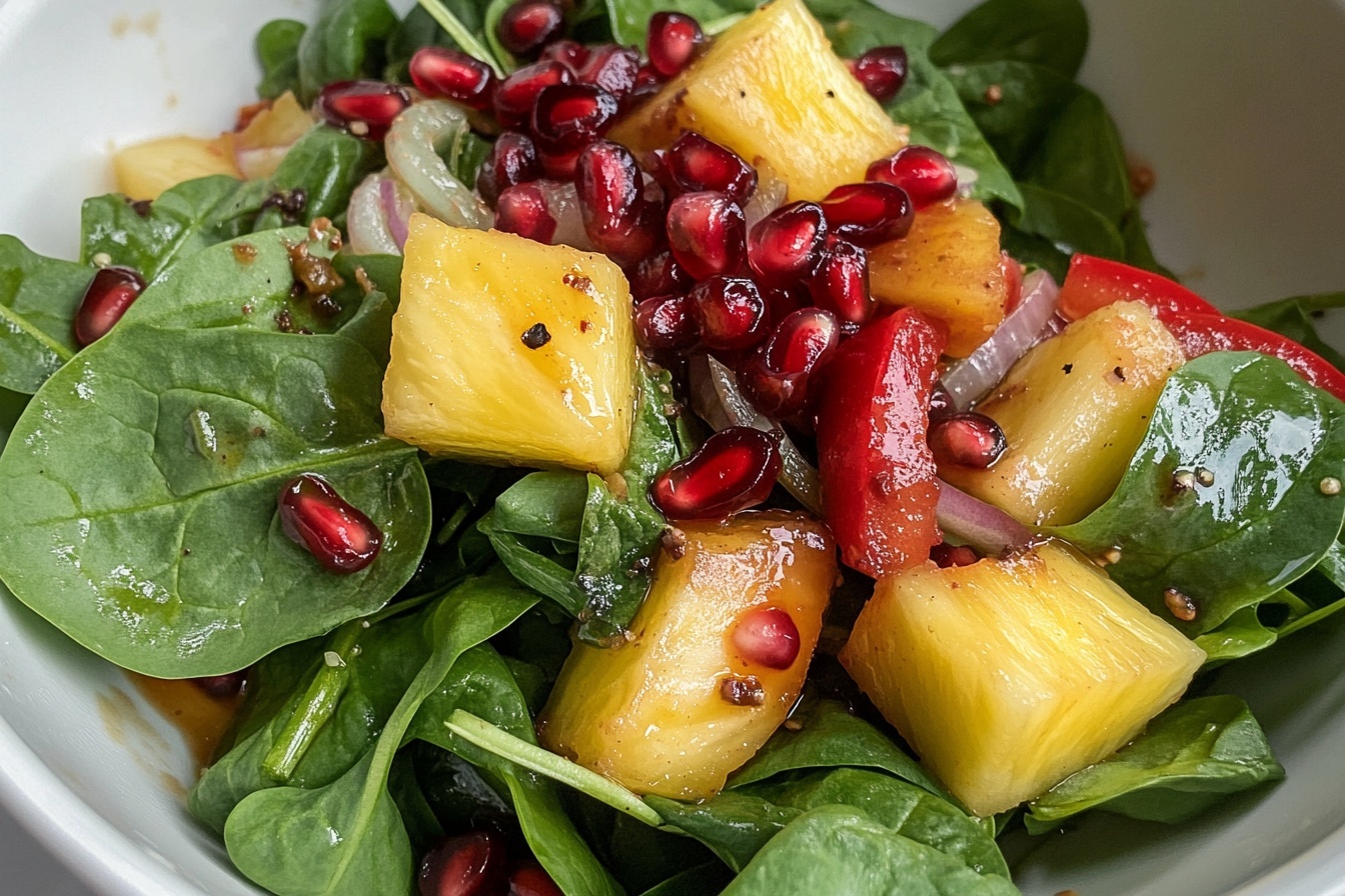 Mango & Pomegranate Seeds Salad Recipe