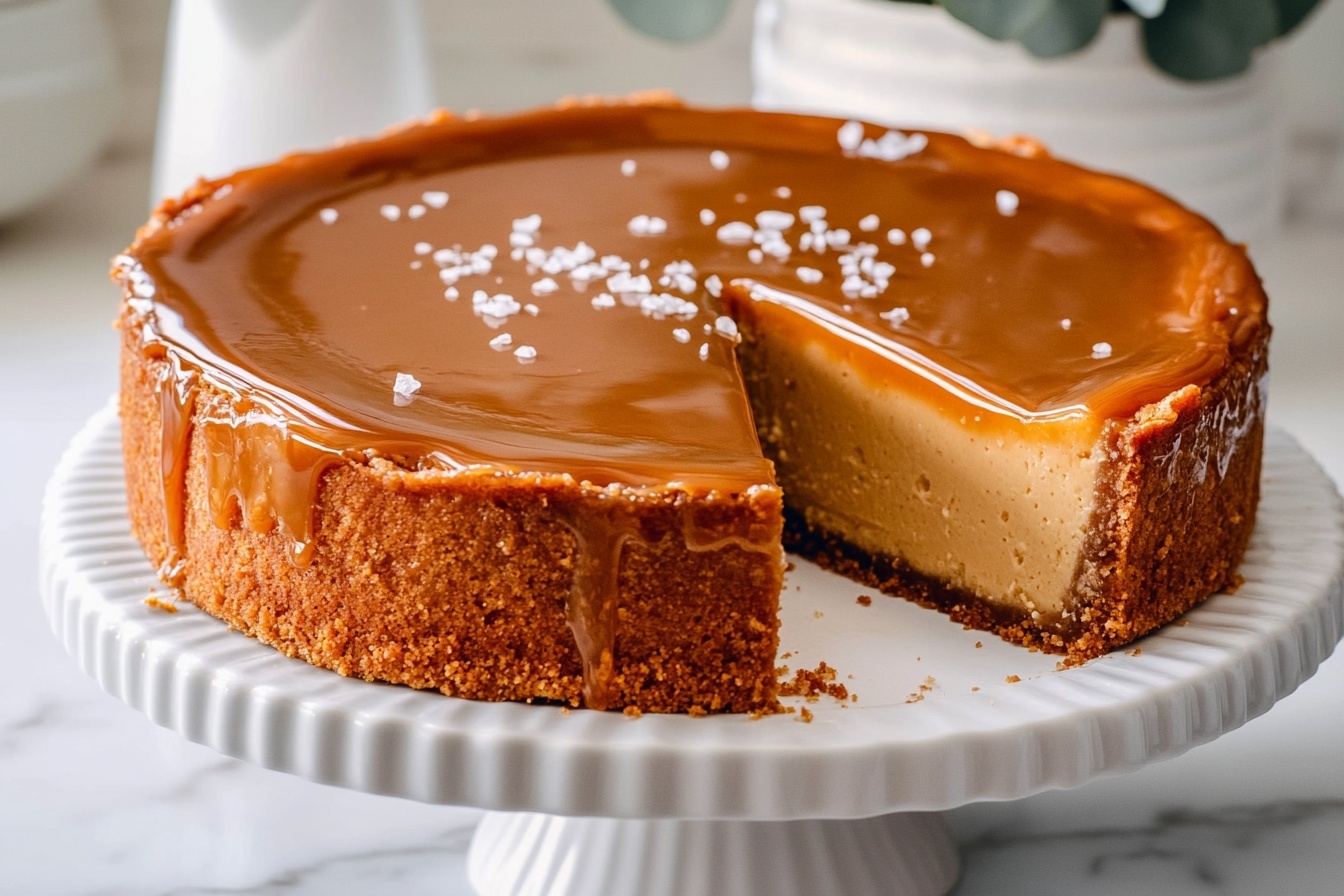 Creamy Dulce de Leche Cheesecake Recipe for Easy Dessert