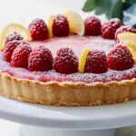No-Bake Lemon Raspberry Cheesecake Recipe