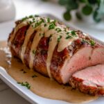 Savory Oven-Baked Pork Tenderloin with Dijon Cream Sauce Recipe