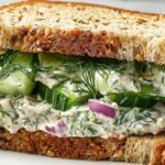 Easy Cucumber Salad Sandwiches Recipe