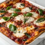 Crispy Detroit-Style Pizza Recipe: Easy Homemade Thick Crust with Gooey Cheese Recipe