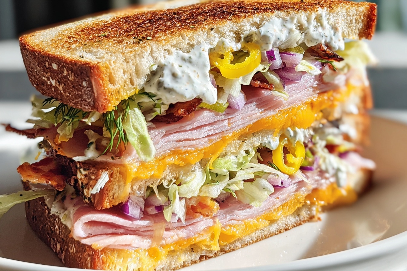 Viral Grinder Grilled Cheese Sandwich Recipe