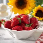 Roasted Strawberries with Maple Syrup and Orange Zest Recipe