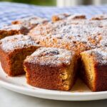 Olive Oil Applesauce Snack Cake Recipe