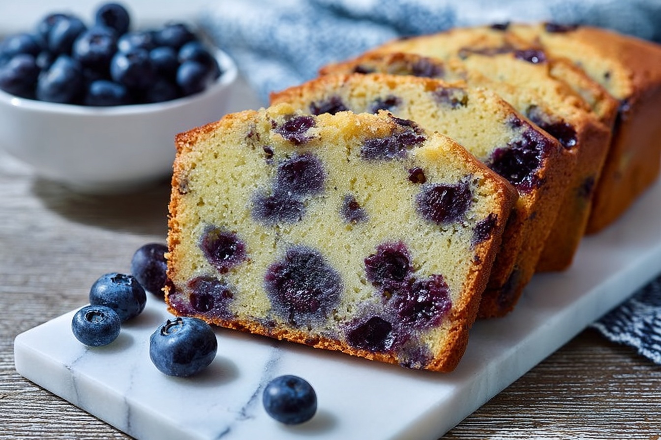 Michigan Blueberry, Lemon & Thyme Muffins Recipe