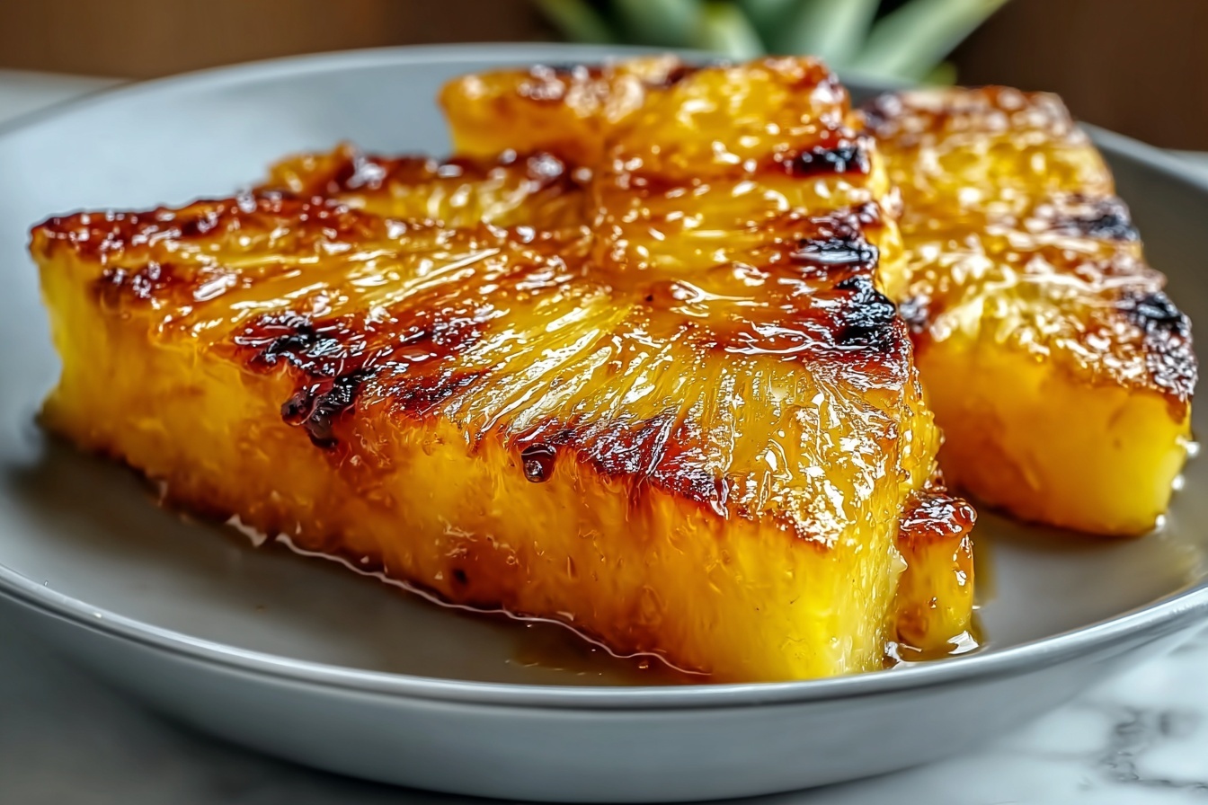 Air Fryer Caramelized Pineapple Recipe