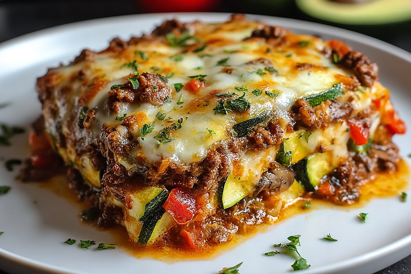 Zucchini Pizza Casserole Recipe