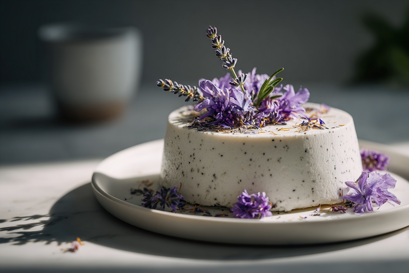 Honey Lavender Panna Cotta in 15 Minutes Recipe