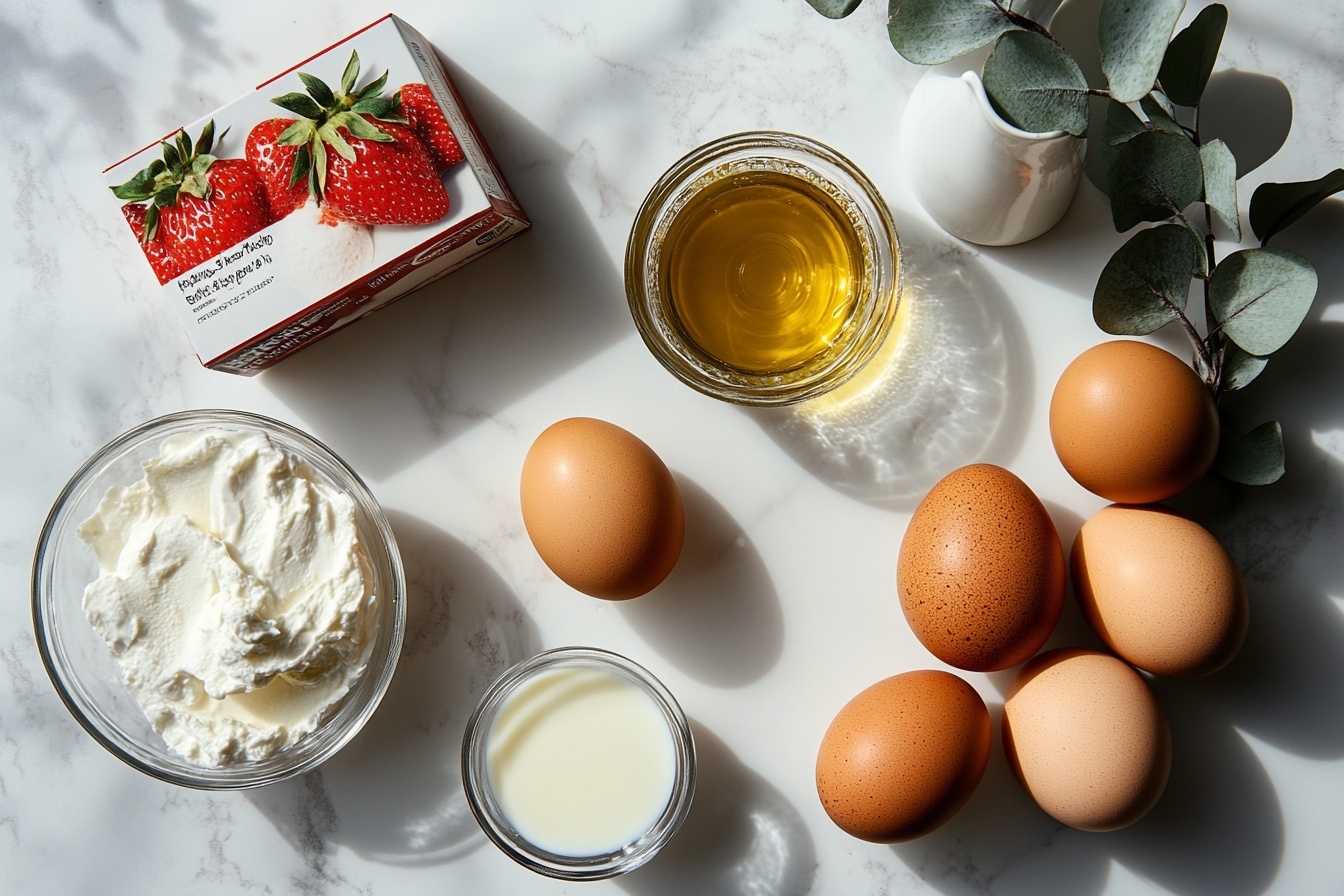 Fluffy & High-Protein Cottage Cheese Waffles Recipe - Recipe Image