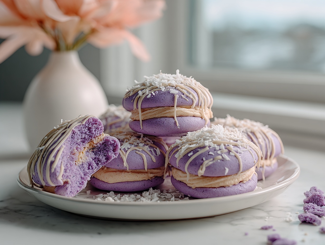 Coconut Ube Besito Cookies: Tropical Treats You'll Adore Recipe