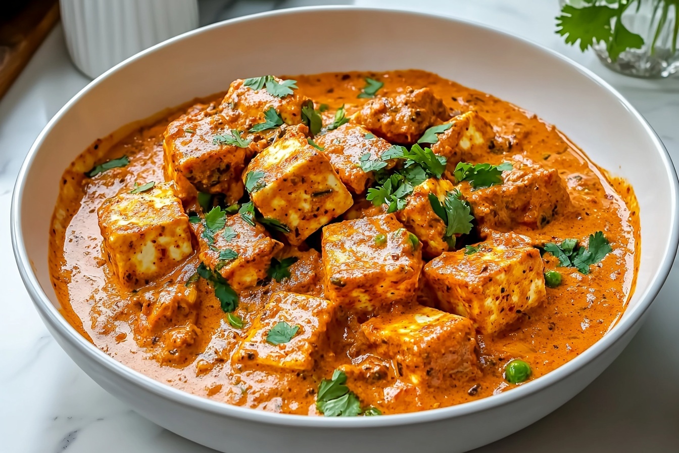 Delicious Spicy Tofu with Creamy Coconut Sauce Recipe