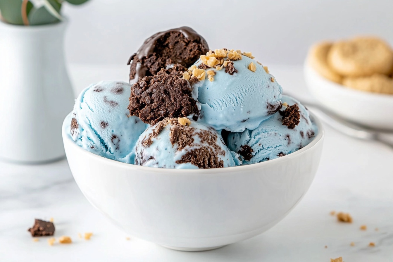 Vegan Cookie Monster Ice Cream Recipe