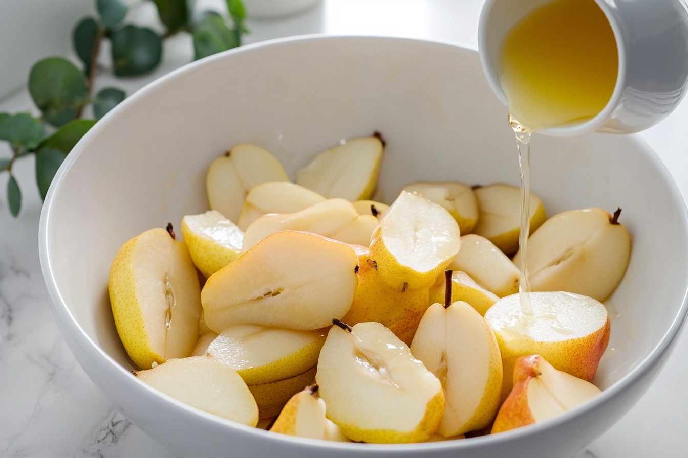 Classic Pear Tarte Tatin Recipe with Caramelized Cinnamon Pears
