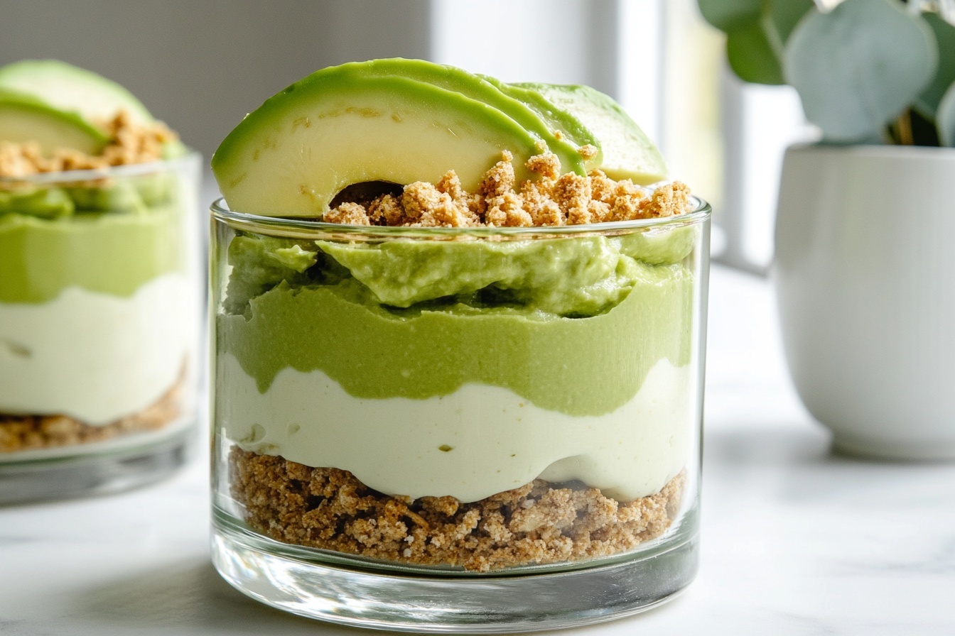 Avocado Graham Float: Filipino No-Bake Creamy Layered Dessert Recipe